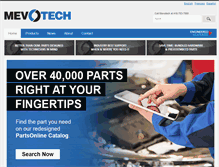 Tablet Screenshot of mevotech.com